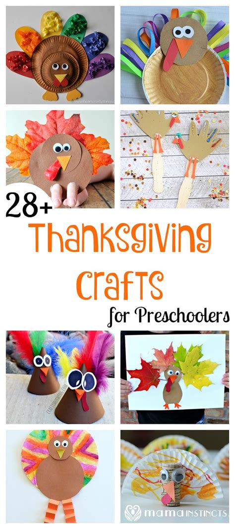 28+ Thanksgiving Crafts for Preschoolers – Mama Instincts®