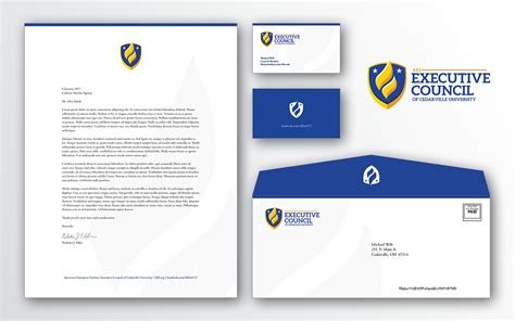 University Organization Logo & Stationery Set on Behance