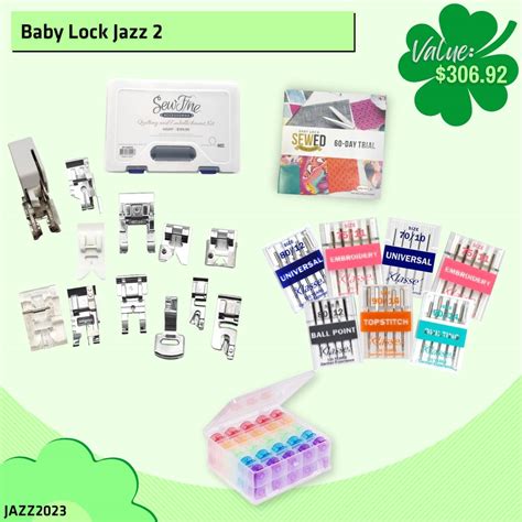 Baby Lock Jazz II Sewing and Quilting Machine - Moore's Sewing