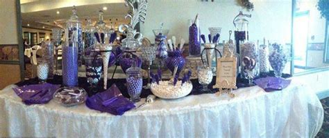 Purple candy buffet. Lolly Buffet, Candy Buffet Tables, Purple Candy Buffet, Candy Party ...