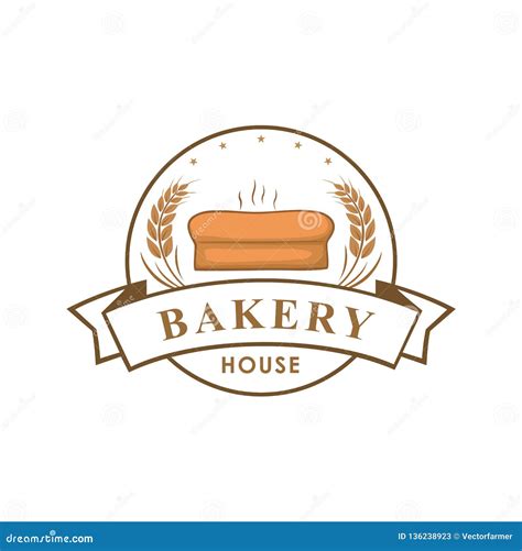 Bakery Shop Logo, Sign, Template, Emblem, Vector Design Stock Vector - Illustration of chef ...