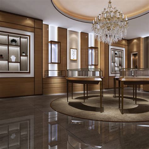 Jewellery store design ideas with jewelry showcase | Guangzhou Pinzhi ...