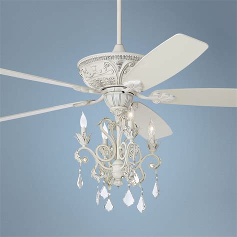 Crystal ceiling fan light - 10 rich ways to cool your room - Warisan Lighting