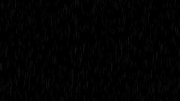 Black Screen Rain Stock Video Footage for Free Download