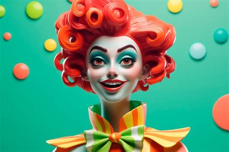 Free Photo | 3d carnival character