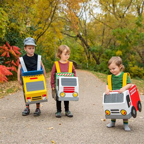 DIY Customizable Duct Tape & Cardboard Truck Costumes - The Home Depot