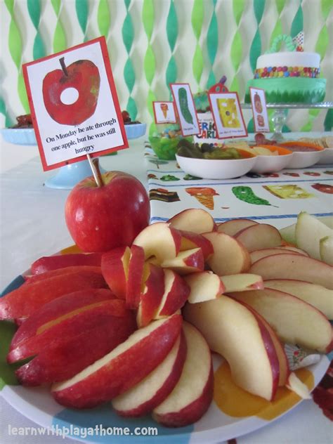 Learn with Play at Home: Very Hungry Caterpillar Party