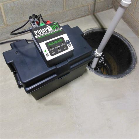 WiFi Battery Backup Sump Pump System | PumpSpy Store