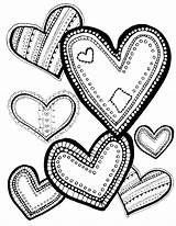 Valentine Heart Coloring Pages  Best For Kids sketch template