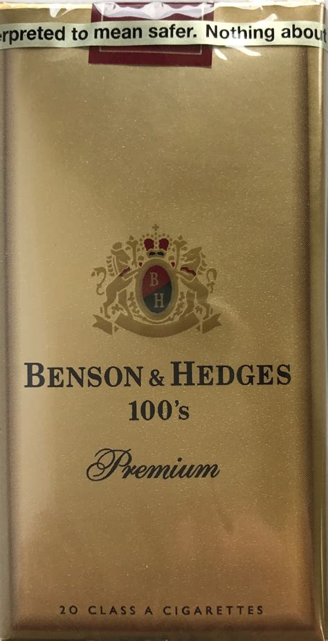 Benson & Hedges Gold Box 100 | Frank Silva & Sons