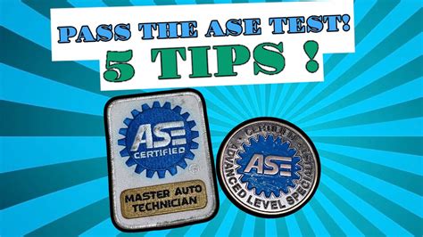 How to Pass the ASE Mechanic Certification test 5 TIPS ! - YouTube