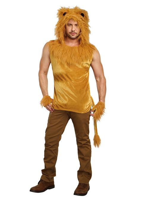 King of the Jungle Lion Costume for Men