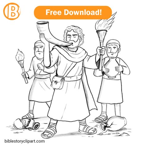 Bible Coloring Pages - Bible Story Clipart