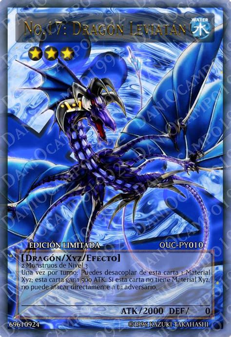 No. 17: Leviathan Dragon [SP] by DaniOcampo1992 | Leviathan dragon, Cool pokemon cards, Yugioh ...