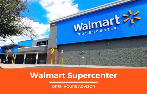 Walmart Supercenter Hours: Opening, Holiday | February 2024