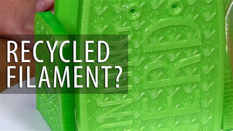 Is Recycled Filament Any Good? My Review of 3DBrooklyn Refil Recycled ...