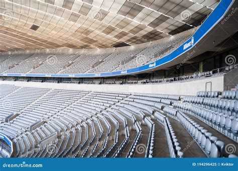 The View from Inside of the Allianz Arena Stadium in Munich, Germany Editorial Image - Image of ...