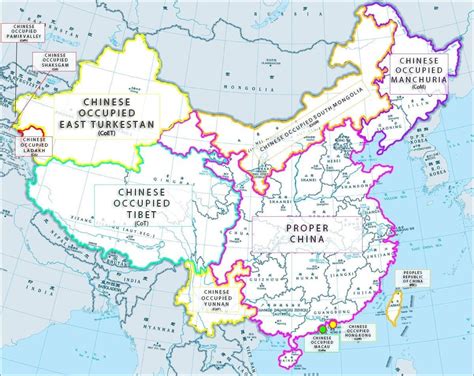 Brief History of China on a Map : r/MapPorn