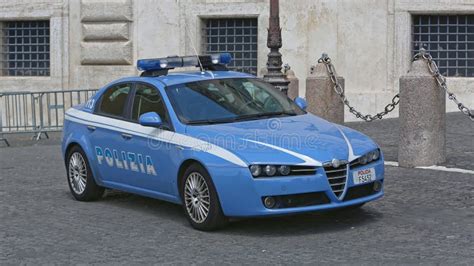 Italian Police Car editorial photo. Image of safety - 103802871