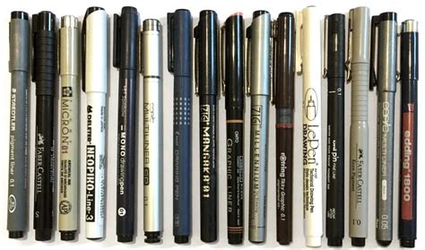 My Recommended Technical Pens for Drawing - Ran Art Blog