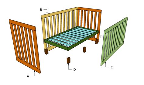 How to build a crib | HowToSpecialist - How to Build, Step by Step DIY Plans