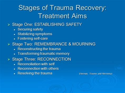 The Three Stages of Healing Trauma - Vivian Baruch Springwood