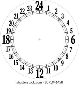 16,131 24 Hour Clock Face Images, Stock Photos, 3D objects, & Vectors | Shutterstock