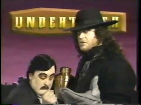 Undertaker (with Paul Bearer) Promo [1992-05-31] - YouTube