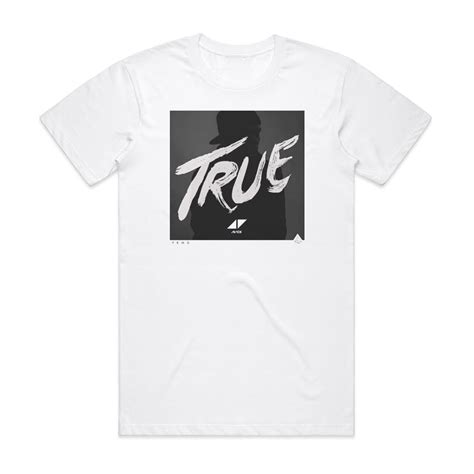 Avicii True Album Cover T-Shirt White