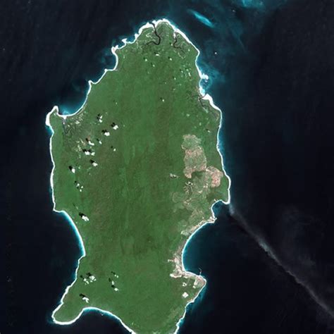 Picture Information: Satellite View of Little Andaman Island