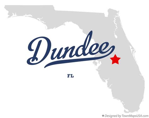 Map of Dundee, FL, Florida