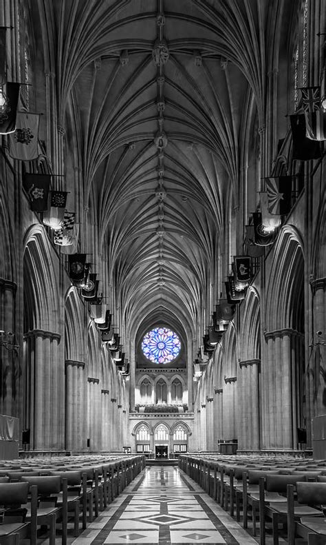 Washington National Cathedral Interior Photograph by Joan Carroll - Pixels