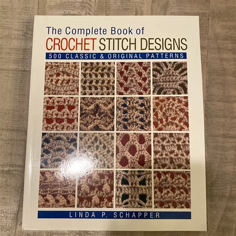 The Complete Book of Crochet Stitch Designs by Linda P. Schapper | Pangobooks