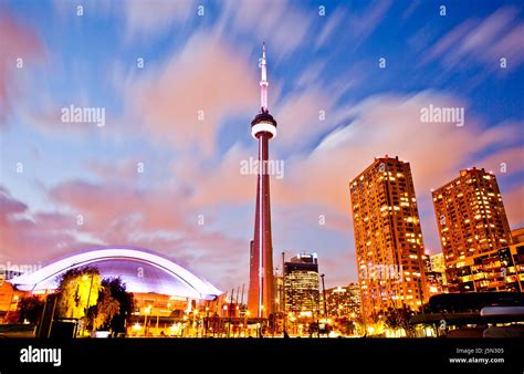 Toronto Downtown Skyline Stock Photo - Alamy