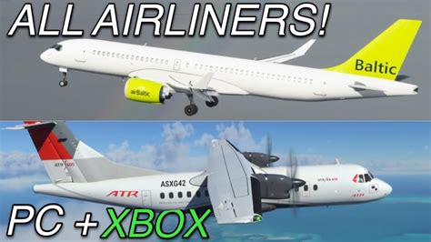 ALL AIRLINERS Coming To MSFS! | Upcoming Planes for PC & Xbox! - YouTube