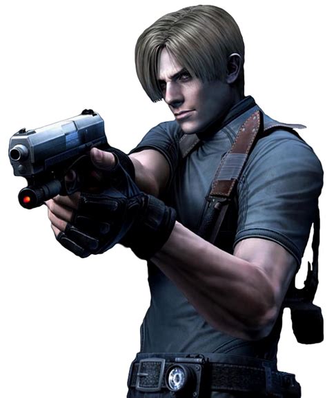 Resident Evil 4 - Leon S. Kennedy Render by andonovmarko on DeviantArt