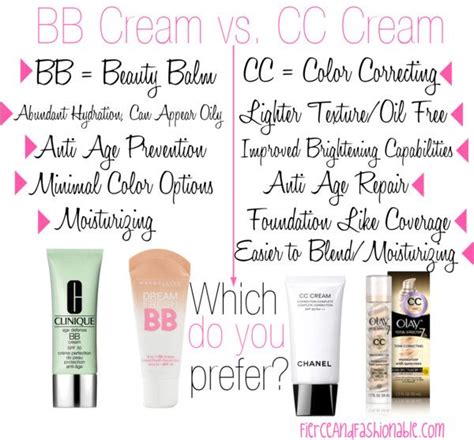 BB Cream vs. CC Cream | Moisturizing foundation, How to grow eyebrows, Oily