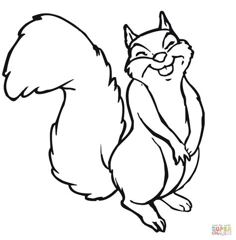 Squirrel Cartoon Drawing at GetDrawings | Free download