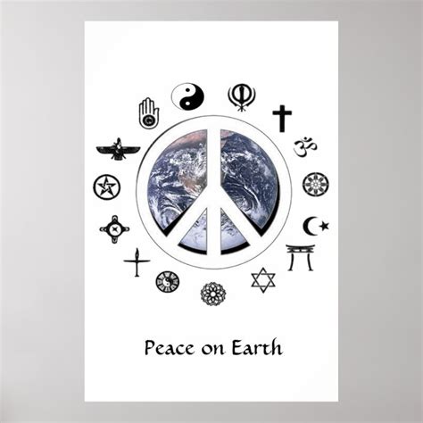 Peace on Earth Poster | Zazzle.com