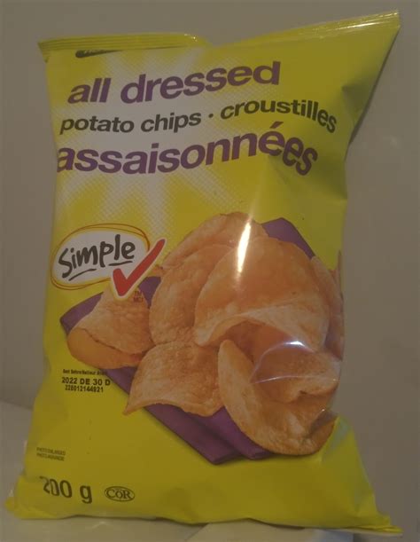 All Dressed Potato Chips - No Name - 200 g