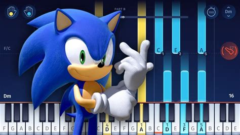 Sonic the Hedgehog - Green Hill Zone - EASY Piano Tutorial - YouTube