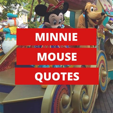 The Top 39 Minnie Mouse Quotes of All Time - That Disney Fam