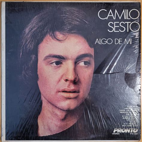 Camilo Sesto – Algo De Mi (1972, Vinyl) - Discogs