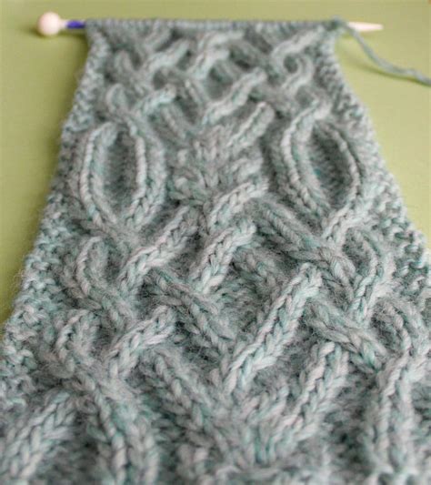 How to Knit the Celtic Cable | Saxon Braid Stitch Pattern with Video ...