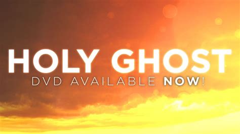 Holy Ghost Now Available On DVD & Digital Download! | Holy ghost ...