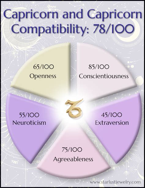 Compatibility of Capricorn and Capricorn using the Big 5 Personality T ...