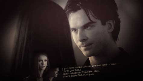 Damon and Elena Wallpaper - Damon Salvatore Photo (17445837) - Fanpop