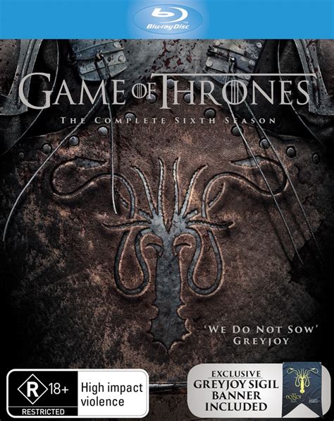 Buy Game Of Thrones - Season 6 (EXCLUSIVE EDITION) on Blu-ray | On Sale ...