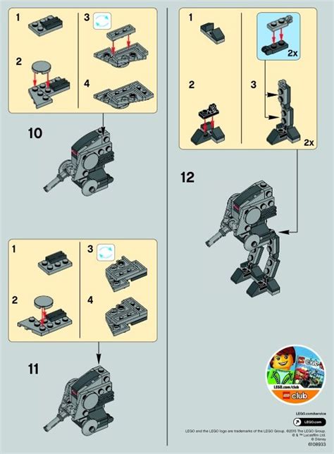 Star Wars - AT-DP [Lego 30274] Plus Lego Star Wars Minifiguren, Star Wars Minifigures, Lego Diy ...