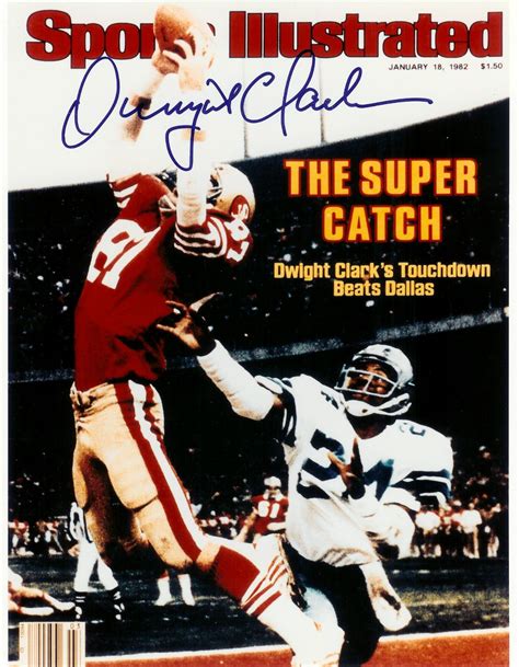 Dwight Clark Autographed Catch Photo | the 49ers Collectionary | Sports ...